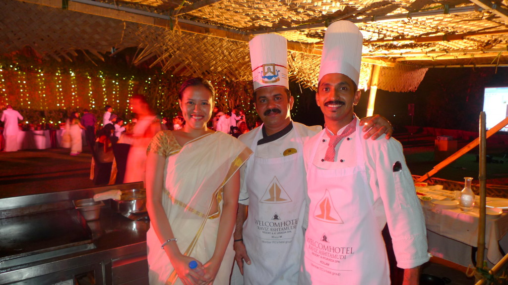 Two of the nicest chefs I met in Kerala :D